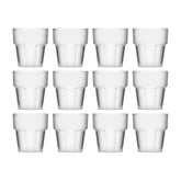 Round Frosted Polycarbonate Tumbler  dia.3.25" h:3.5" 8 oz. (Set of 12)
